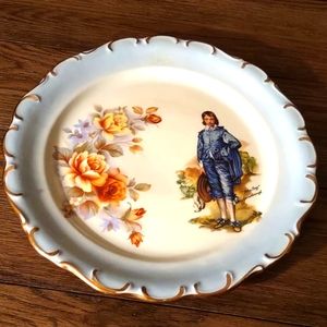 Blue boy vintage collectors plate.